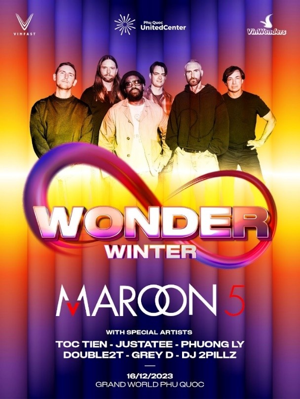 Siêu nhạc hội 8Wonder Winter Festival công bố 11 bản hit và dàn sao Việt biểu diễn cùng Maroon 5 ảnh 2