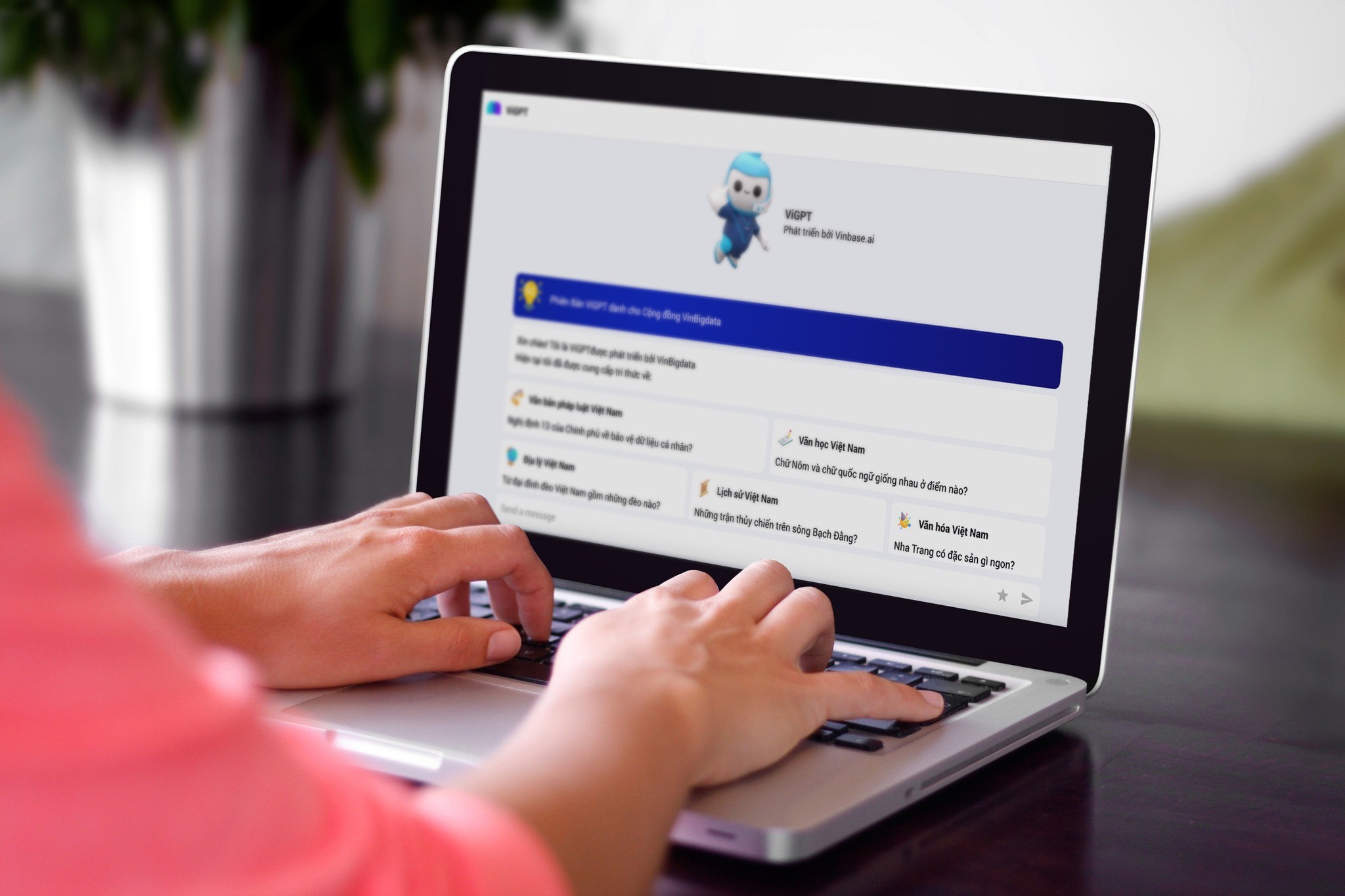 VinBigdata ra mắt “ChatGPT" phiên bản Việt đầu tiên dành cho người dùng cuối ảnh 1