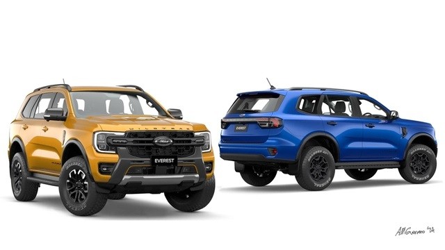 Ford Everest phiên bản mới lộ diện: Trang bị áp đảo Hyundai Santa Fe, thiết kế lu mờ Toyota Fortuner ảnh 1