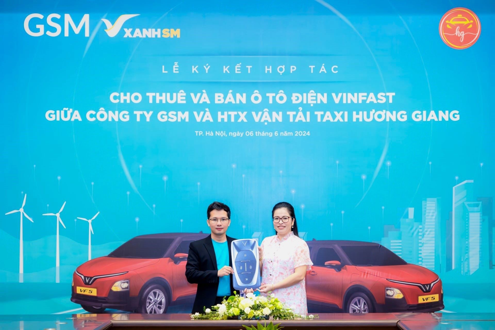 Thêm hai đối tác độc quyền của Xanh SM triển khai taxi điện tại Bắc Giang, Cà Mau ảnh 1