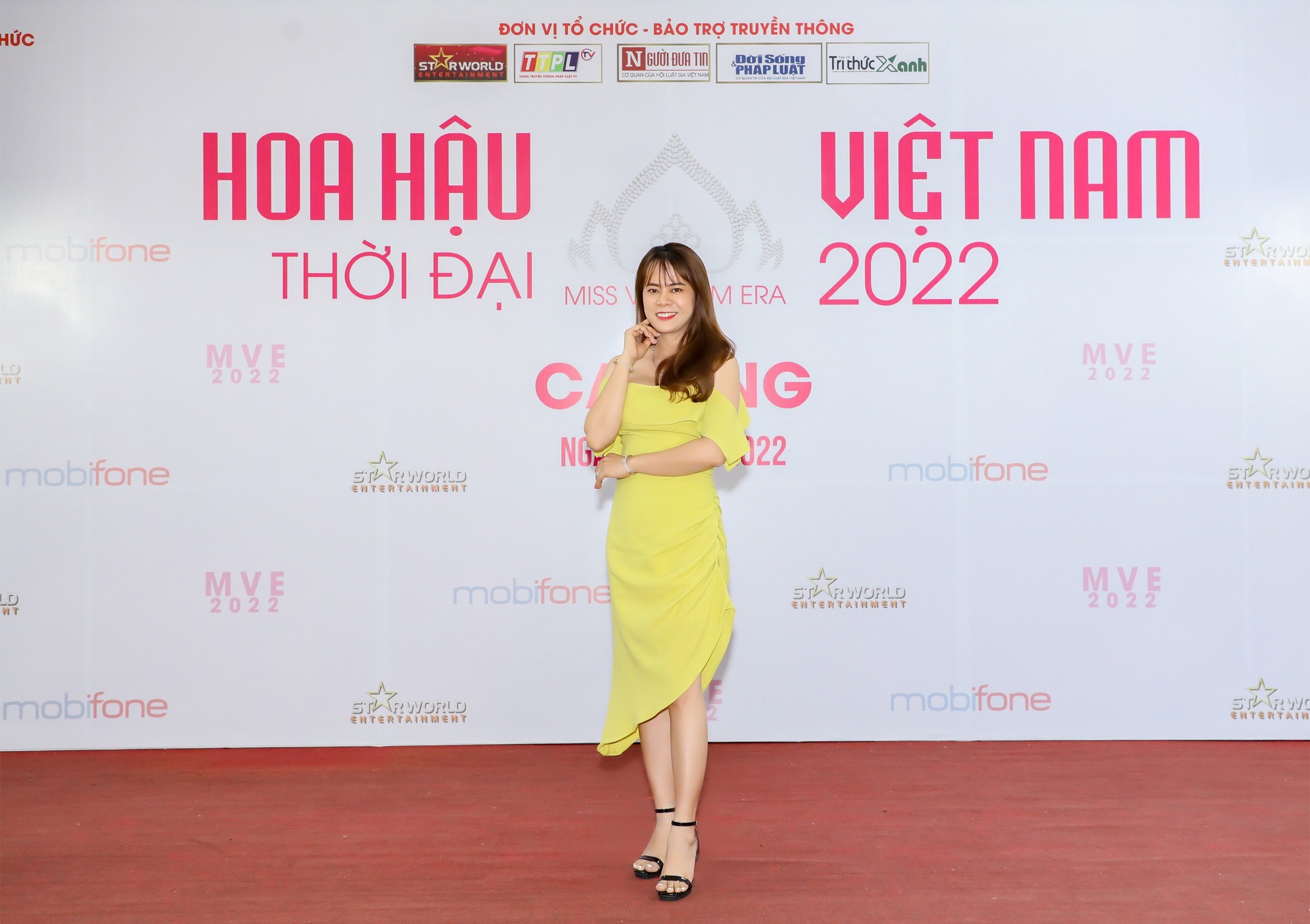 CEO Thanh Trần - Coffee Chồn Cộng 84 công bố đề án mới và tài trợ đồng hành cùng Hoa hậu Doanh nhân Việt Nam 2022.