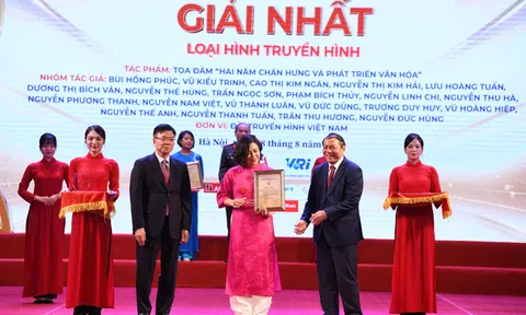 94 tác phẩm được trao Giải Báo chí toàn quốc “Vì sự nghiệp phát triển Văn hóa, Thể thao và Du lịch” lần thứ hai