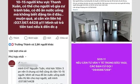 Cơn bão đi qua, tình người ở lại