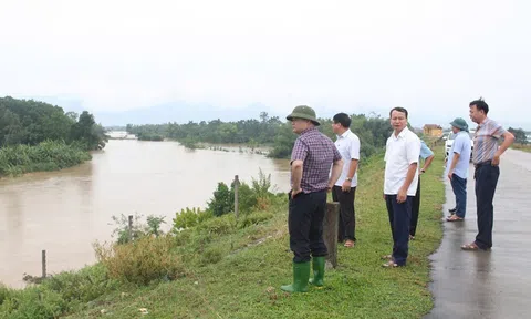 Vĩnh Phúc ban hành lệnh báo động II ở 3 huyện do nước sông Phó Đáy dâng cao