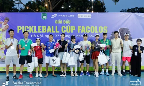 Giải Pickleball tranh Cúp FACOLOS được tổ chức thành công!