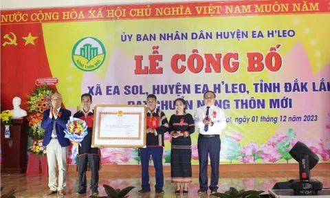 Đắk Lắk: Người dân Ea H’leo chung sức đồng lòng xây dựng nông thôn mới