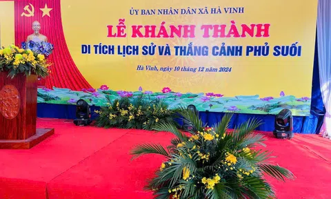 Thanh Hóa: Khánh thành công trình phục hồi, tôn tạo di tích lịch sử văn hóa Phủ Suối