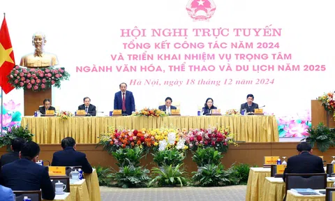 Thủ tướng Phạm Minh Chính chủ trì hội nghị tổng kết năm 2024, triển khai nhiệm vụ ngành Văn hoá - Thể thao và Du lịch năm 2025