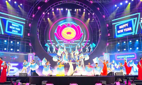 Nghệ An tổ chức chương trình nghệ thuật chào năm mới 2025