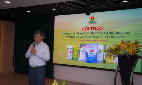 Hội thảo triển khai bán hàng vụ hè thu năm 2025 khu vực Tây Nam Bộ, Đông Nam Bộ - Tây Nguyên