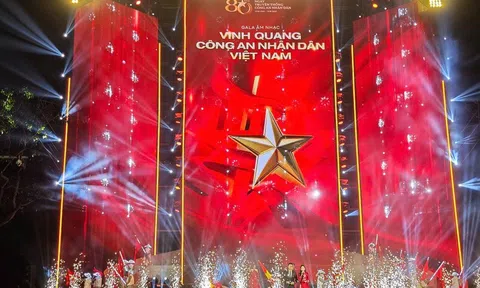 Gala âm nhạc "Vinh quang Công an nhân dân Việt Nam"