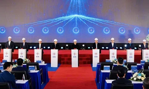 Thủ tướng Chính phủ Phạm Minh Chính dự khởi công Dự án Đường dây 500kV Lào Cai - Vĩnh Yên