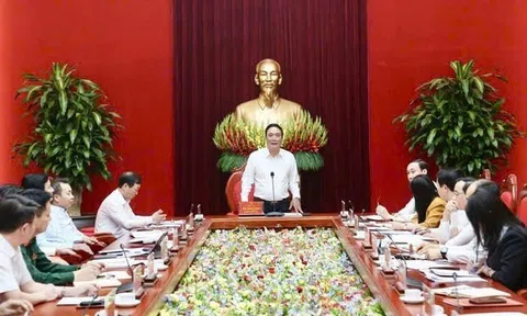 Tỉnh Phú Thọ họp Ban Chỉ đạo thực hiện sắp xếp, tổ chức lại đơn vị hành chính các cấp