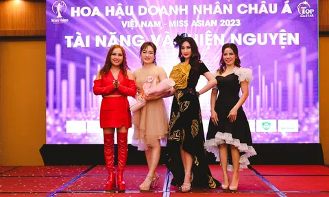 Doanh nhân Võ Thị Ngọc Ngân tỏa lòng nhân ái tại cuộc thi Miss Asian 2023