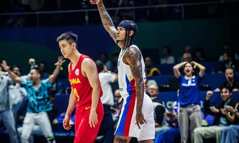 Siêu sao NBA tỏa sáng, Philippines vượt qua Trung Quốc