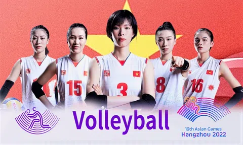 Lịch thi đấu bóng chuyền ASIAD 19 mới nhất