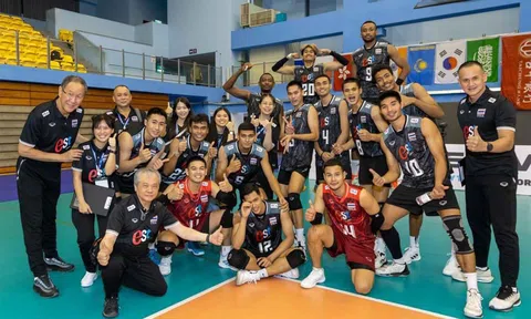 Link xem trực tiếp bóng chuyền ASIAD 19 ngày 19/9: Thái Lan vs Hồng Kông