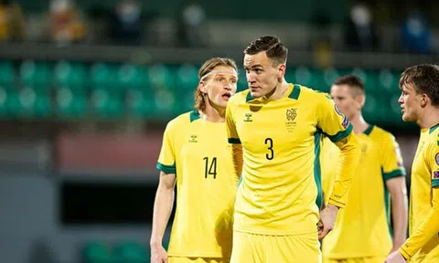 Bước ngoặt thẻ đỏ, Litva có chiến thắng đầu tiên tại vòng loại Euro