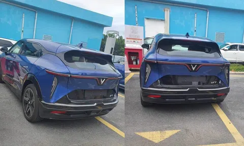 Rò rỉ ảnh thực tế VinFast VF 7 sắp bán tại Việt Nam: ‘Bom tấn’ trong phân khúc SUV hạng C