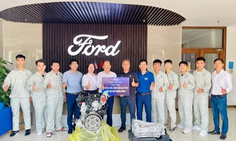 Ford Việt Nam trao tặng động cơ, hộp số, đóng góp vào phát triển giáo dục bền vững tại Việt Nam
