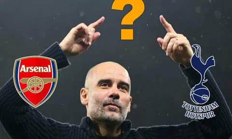 Gạt thẳng Tottenham và Arsenal, Pep Guardiola chỉ ra đối trọng thật sự của Man City