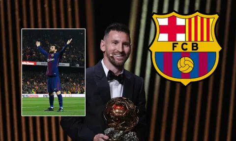 Giành Quả Bóng Vàng, Messi không quên nhắc tới Barcelona khiến các Cules vỡ òa