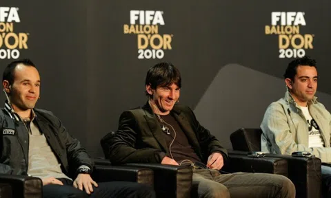 Messi không xứng đáng Quả bóng vàng 2010? Xavi đã bày tỏ quan điểm