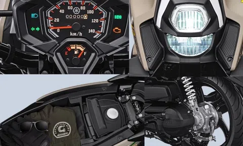 Honda Vision dễ ‘ra rìa’ vì Yamaha ra mắt mẫu xe ga mới giá 31 triệu đồng, trang bị áp đảo ‘Tiểu SH’