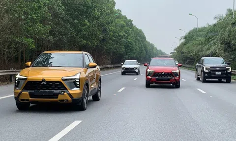 Mitsubishi Xforce lộ diện hoàn toàn trên đường phố: Thu hút khách Việt nhờ thiết kế tuyệt đẹp