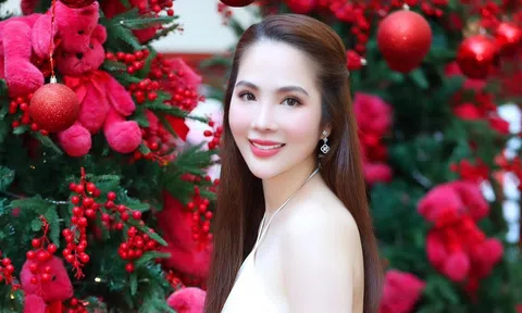 Hoa hậu Dương Kim Ánh ‘biến hóa’ đa dạng phong cách trong bộ hình giáng sinh