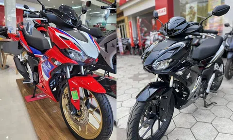 Cận cảnh Honda Winner X 2024 vừa ra mắt tại đại lý: Màu đen bóng siêu đẹp, giá cực ‘mềm’