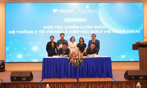 Hiệp hội Golf Việt Nam hợp tác chiến lược với Bệnh viện Đa khoa Quốc tế Vinmec