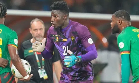 Onana nổi nóng khi bị gạt khỏi đội hình đội tuyển Cameroon.