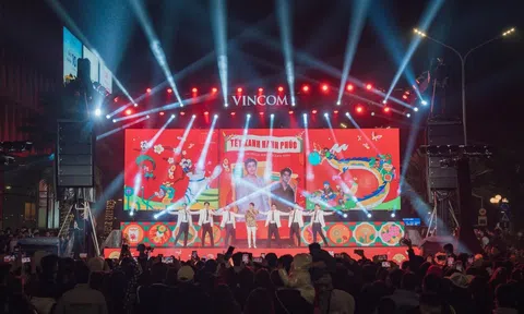 Trải nghiệm vườn Xuân Hạnh phúc bốn phương lần đầu tiên xuất hiện tại Vincom