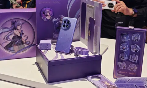 Mở hộp OnePlus 12R phiên bản Genshin Impact đẹp mãn nhãn, lấy cảm hứng từ nhân vật Keqing