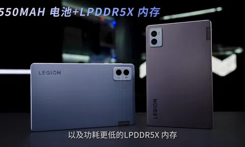 Máy tính bảng chơi game Lenovo Legion Y700 ra mắt: Chip Snapdragon 8+ Gen 1, màn hình LCD 8,8 inch, pin 6.550 mAh