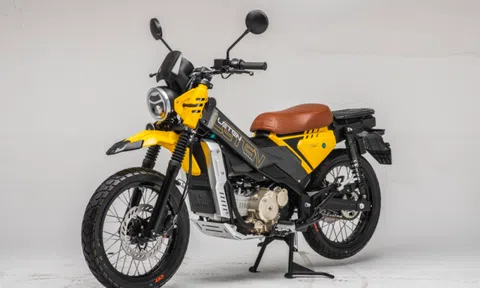 Ra mắt 'tân binh' xe máy đẹp như Yamaha PG-1, xịn như Honda CT125: Có phanh ABS, màn TFT, đèn LED