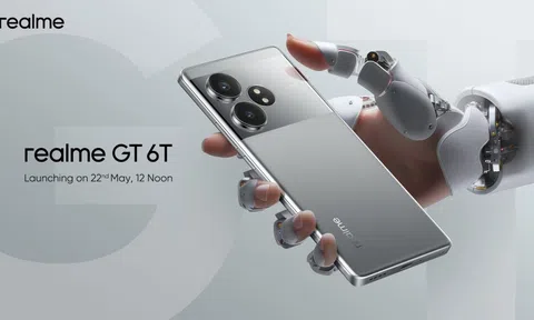 Realme GT 6T sắp ra mắt với hiệu năng khỏe, trải nghiệm chơi game mượt mà với màn hình lớn
