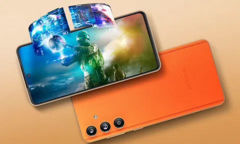 Vua hiệu năng tầm trung Galaxy F55 lộ diện: Mặt lưng da thuần chay cao cấp, thiết kế lẫn trang bị xịn như Galaxy S24