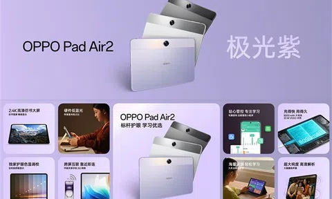 OPPO Pad Air 2 ra mắt, giá chỉ từ 3.9 triệu, màn to như iPad Pro M4, màn 90Hz hơn iPad Air 6
