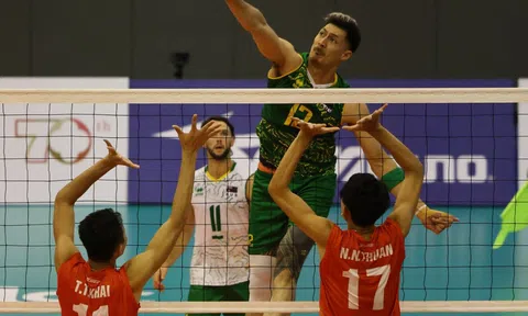 Bóng chuyền nam Việt Nam nhận thất bại ngày ra quân AVC Challenge Cup 2024
