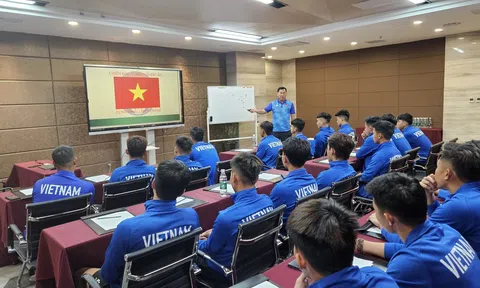 Hình ảnh đầy tự hào của U19 Việt Nam tại Trung Quốc