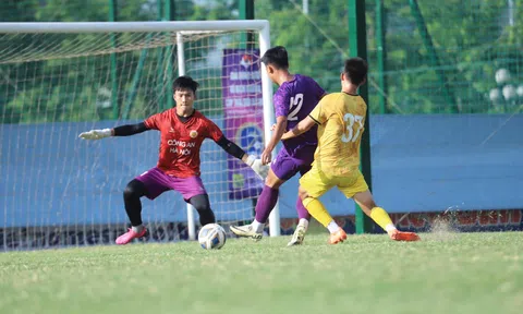 U19 Việt Nam thắng đậm 6 bàn đội trẻ CAHN