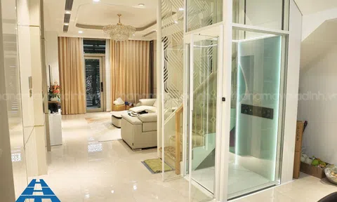 Thang máy gia đình HCM: Giải pháp kiến tạo không gian sống thượng lưu cùng Huy Hoàng