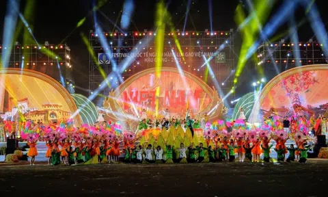 PHOTO: Một số hình ảnh Festival Quốc tế Lúa gạo trước giờ lên sóng trực tiếp trên VTV1