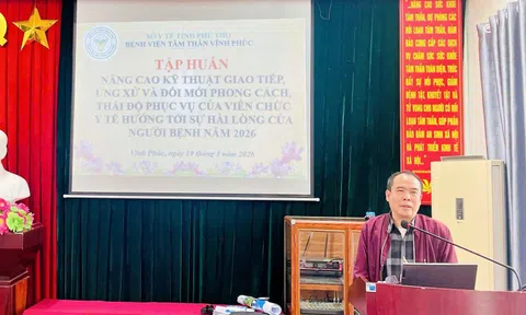 Phú Thọ: Bệnh viện Tâm thần Vĩnh Phúc hướng tới sự hài lòng của người bệnh