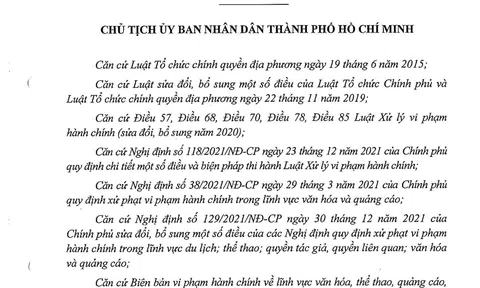 Công ty TNHH MTV Quảng cáo Truyền thông Người hâm mộ Việt bị phạt và đình chỉ hoạt động