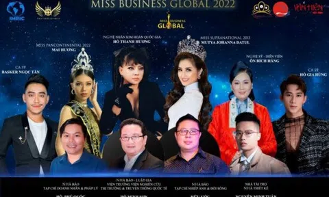 Họp báo thành công Miss Business Global – ‘Hoa hậu Doanh nhân Toàn cầu 2023’