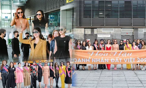 Hình ảnh ngày đầu “nhập cuộc” của dàn thí sinh Hoa hậu Doanh nhân Đất Việt 2023