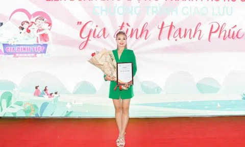 Hoa hậu thiện nguyện Trịnh Lan Trinh tham dự ngày hội Gia đình Việt – Nơi hạnh phúc đong đầy